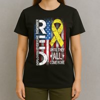 Red Until They All Come Home Tribute T-Shirt