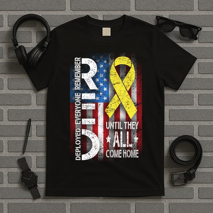 Red Until They All Come Home Tribute T-Shirt
