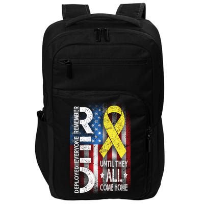 Red Until They All Come Home Tribute Impact Tech Backpack