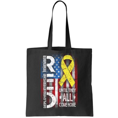 Red Until They All Come Home Tribute Tote Bag