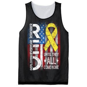 Red Until They All Come Home Tribute Mesh Reversible Basketball Jersey Tank