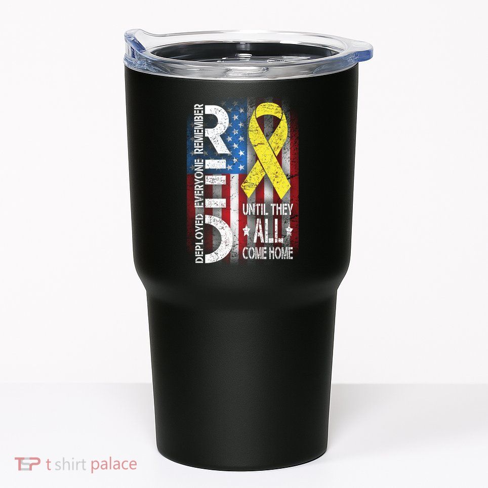 Red Until They All Come Home Tribute Tumbler
