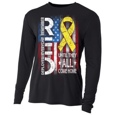 Red Until They All Come Home Tribute Cooling Performance Long Sleeve Crew