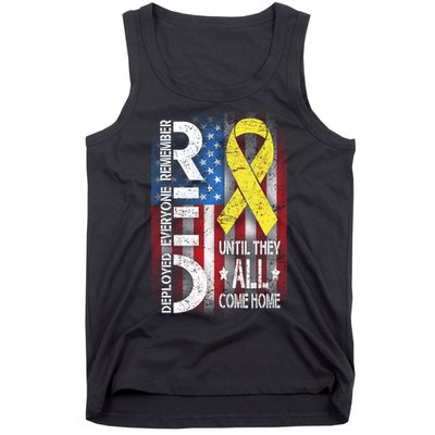Red Until They All Come Home Tribute Tank Top