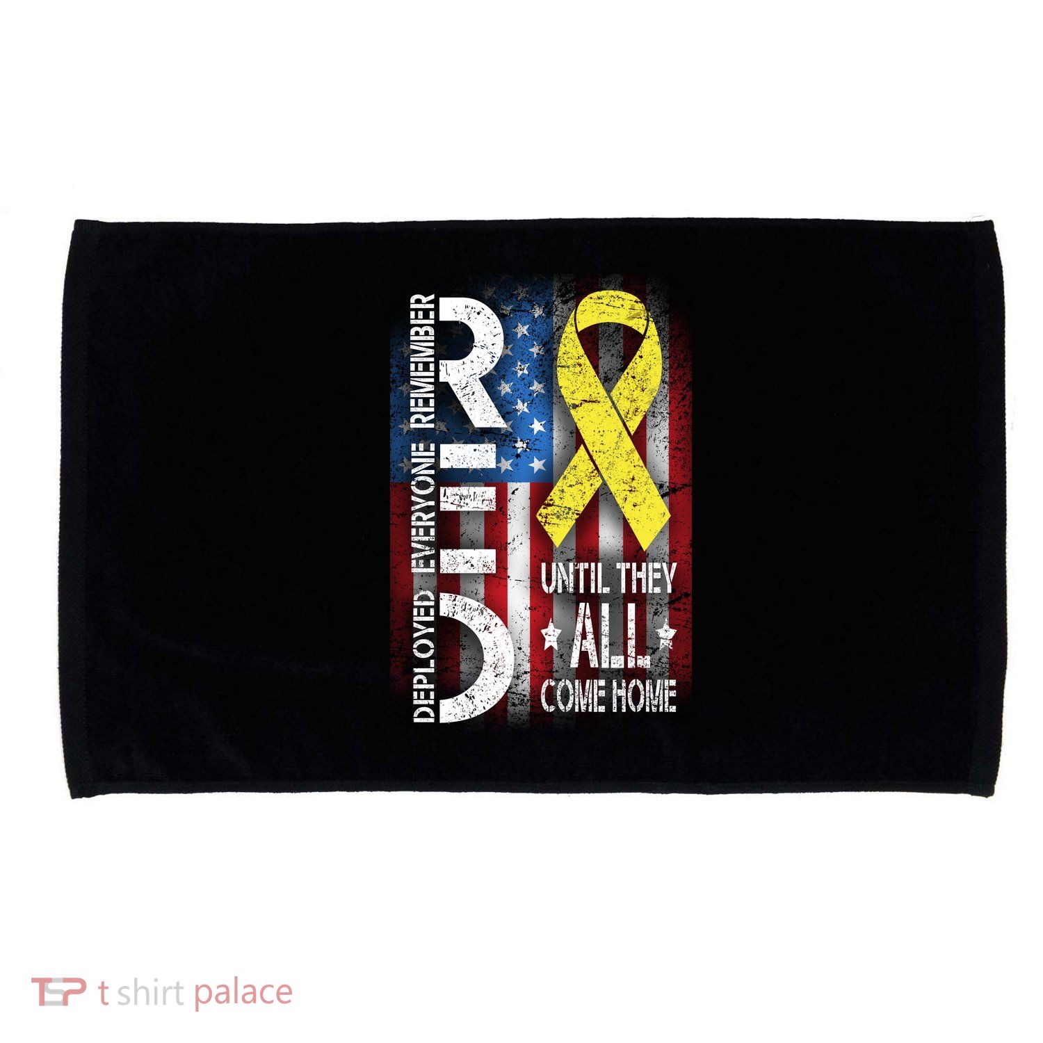 Red Until They All Come Home Tribute Microfiber Hand Towel