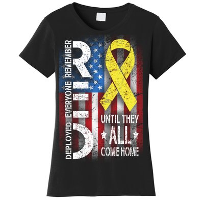 Red Until They All Come Home Tribute Women's T-Shirt