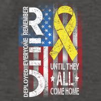Red Until They All Come Home Tribute Vector Backpack