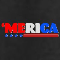 Red White & Blue 'Merica 4th Of July 7 Panel Mesh Trucker Snapback Hat