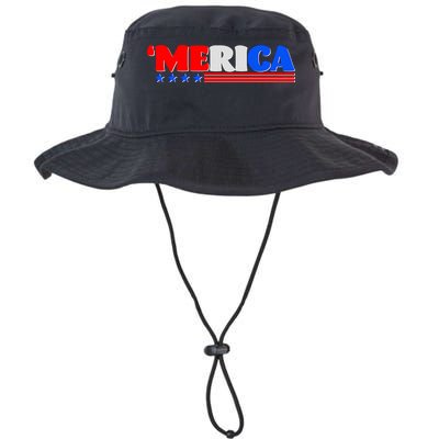 Red White & Blue 'Merica 4th Of July Bucket Hat