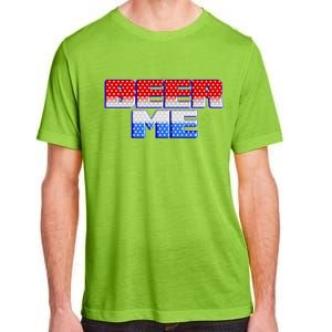 Red White And Blue Beer Me Adult ChromaSoft Performance T-Shirt