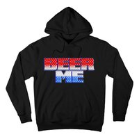 Red White And Blue Beer Me Hoodie