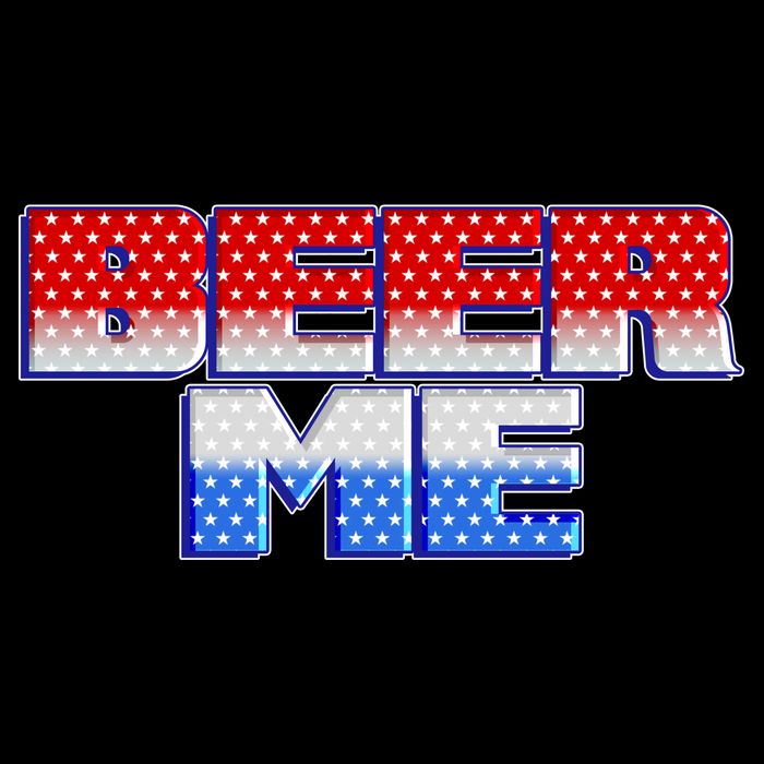 Red White And Blue Beer Me T-Shirt