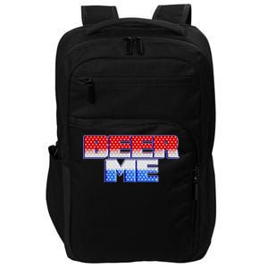 Red White And Blue Beer Me Impact Tech Backpack