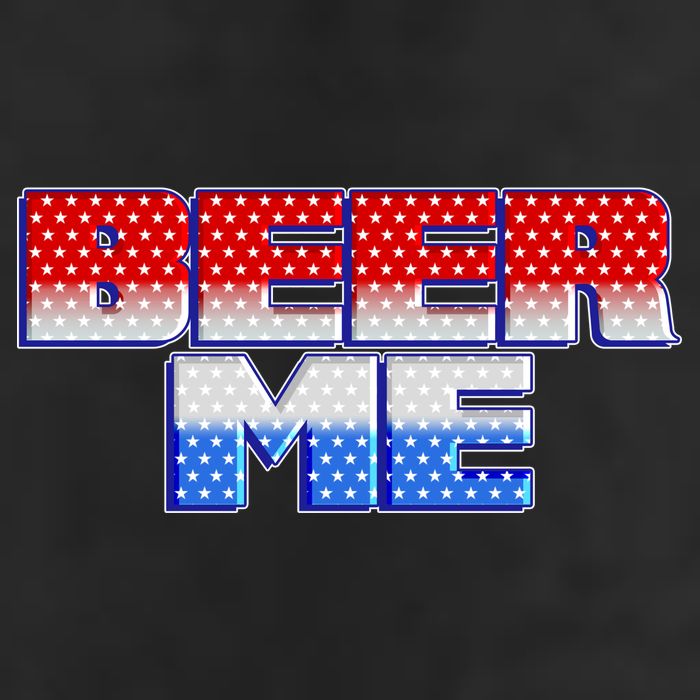 Red White And Blue Beer Me Adult Drive Performance Visor