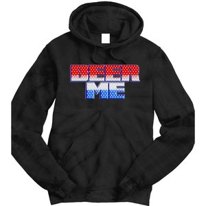 Red White And Blue Beer Me Tie Dye Hoodie