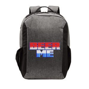 Red White And Blue Beer Me Vector Backpack