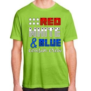 Red White And Blue Cousin Crew Adult ChromaSoft Performance T-Shirt