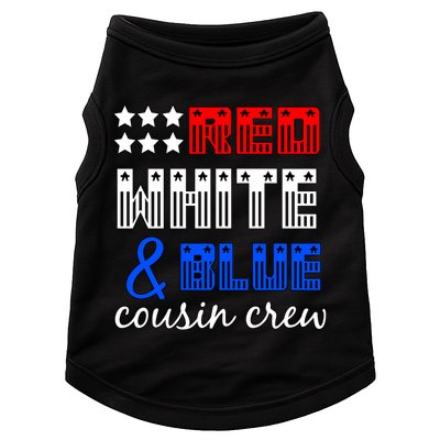 Red White And Blue Cousin Crew Doggie Tank