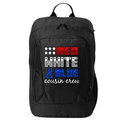 Red White And Blue Cousin Crew City Backpack