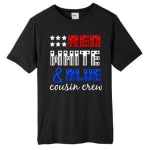 Red White And Blue Cousin Crew Tall Fusion ChromaSoft Performance T-Shirt