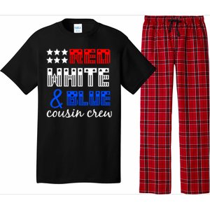 Red White And Blue Cousin Crew Pajama Set