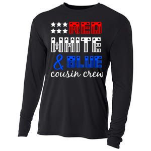 Red White And Blue Cousin Crew Cooling Performance Long Sleeve Crew