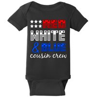 Red White And Blue Cousin Crew Baby Bodysuit