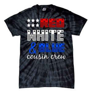 Red White And Blue Cousin Crew Tie-Dye T-Shirt