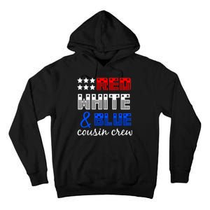 Red White And Blue Cousin Crew Tall Hoodie