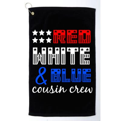 Red White And Blue Cousin Crew Golf Towel