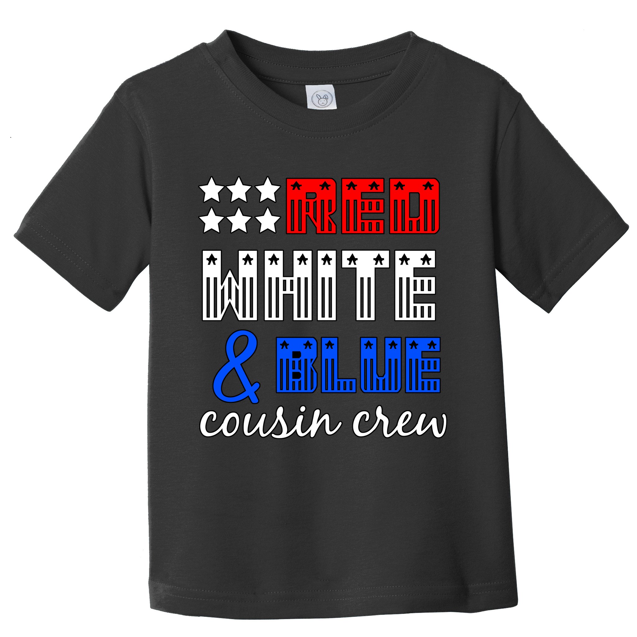 Red White And Blue Cousin Crew Toddler T-Shirt