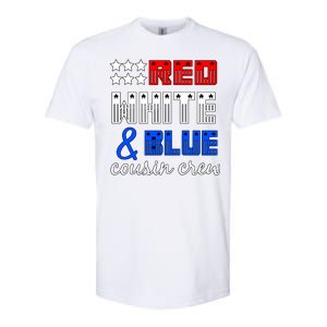 Red White And Blue Cousin Crew Softstyle CVC T-Shirt