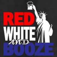 Red White and Booze USA Beer Golf Towel