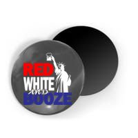 Red White and Booze USA Beer Magnet