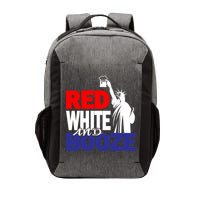 Red White and Booze USA Beer Vector Backpack