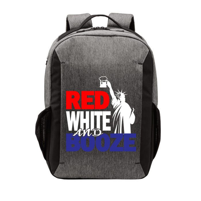 Red White and Booze USA Beer Vector Backpack