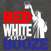 Red White and Booze USA Beer Vector Backpack