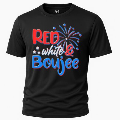 Red White And Boujee 4th of July Fireworks Performance Shirt