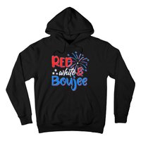 Red White And Boujee 4th of July Fireworks Hoodie