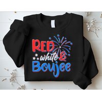 Red White And Boujee 4th of July Fireworks Sweatshirt