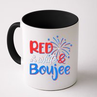 Red White And Boujee 4th of July Fireworks Mug