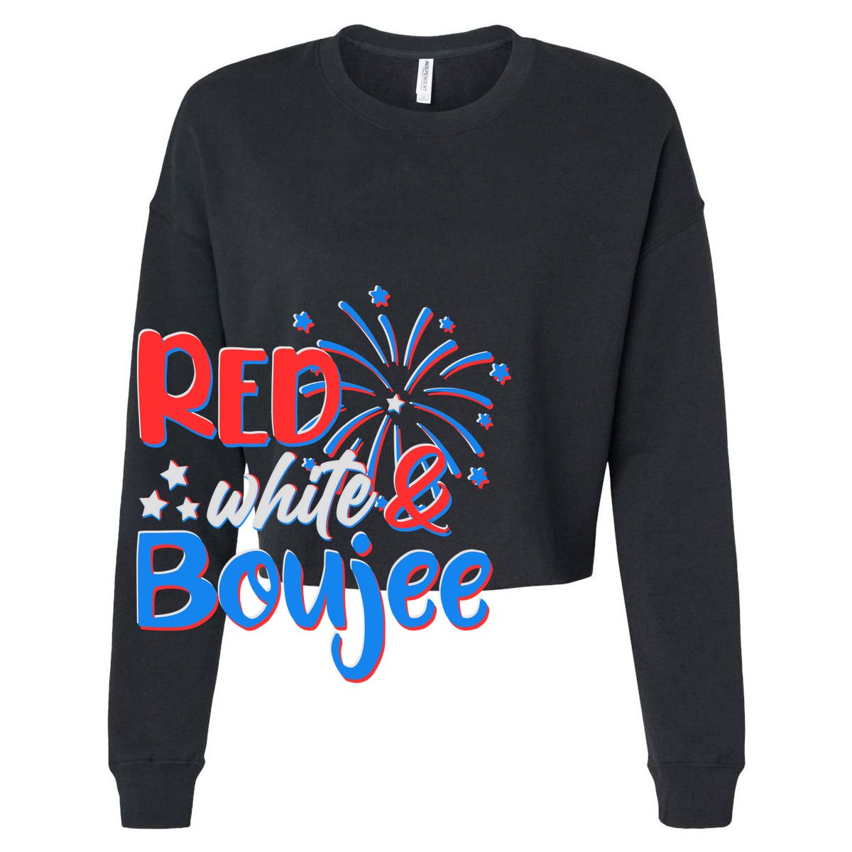 Red White And Boujee 4th of July Fireworks 15oz Campfire Ceramic Mug