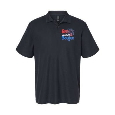 Red White And Boujee 4th of July Fireworks Polo