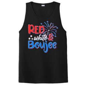 Red White And Boujee 4th of July Fireworks PosiCharge Competitor Tank