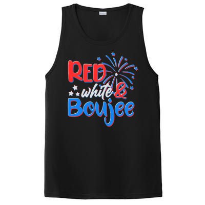 Red White And Boujee 4th of July Fireworks PosiCharge Competitor Tank