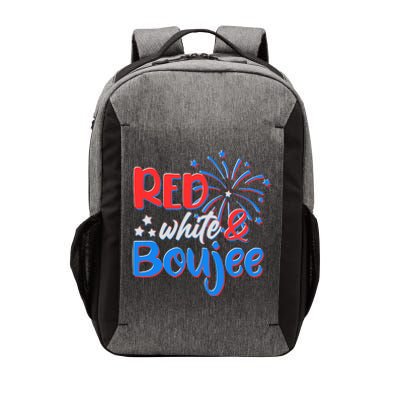 Red White And Boujee 4th of July Fireworks Vector Backpack