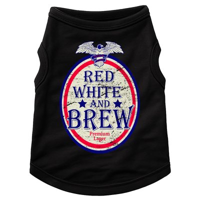 Red White And Brew Since 1776 Doggie Tank