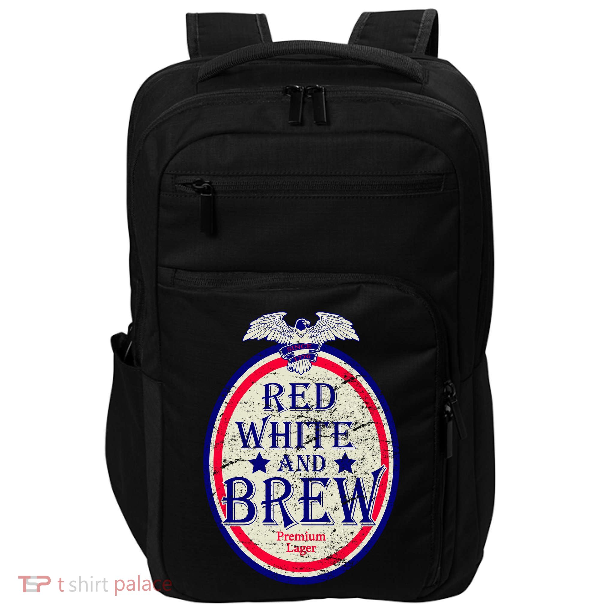 Red White And Brew Since 1776 Impact Tech Backpack