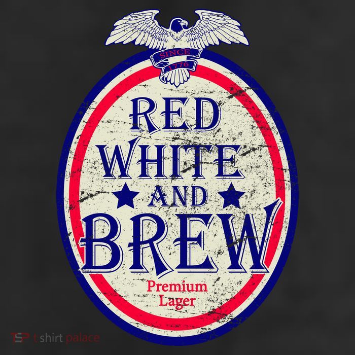 Red White And Brew Since 1776 11oz C Handle Ceramic Mug