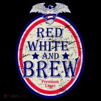 Red White And Brew Since 1776 Pom Pom 12in Knit Beanie
